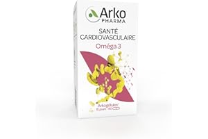 Arkopharma - Arkogélules® Oméga 3 - Actifs d'origine marine pour un bon fonctionnement cardiovasculaire - 180 capsules