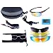Produktbild Night Vision Brillen Outdoor Ausreit Gläser Radfahren-Set, Sonnenbrille Sport Eye Schutzbrille für Herren und Frauen fahren Radfahren Shooting Jagd Skifahren Outdoor Sports Schutz