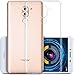 SHOPWAY Soft Silicone TPU Jelly Crystal Clear Case Soft Back Case Cover For Huawei Honor 6X -Transparent RS.89.00