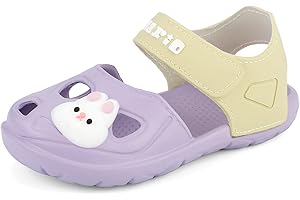 Cheerful Mario 2-5 Año Verano Sandalias Niño Niña Barefoot Zuecos de Playa Piscina Zapatos para Bebe