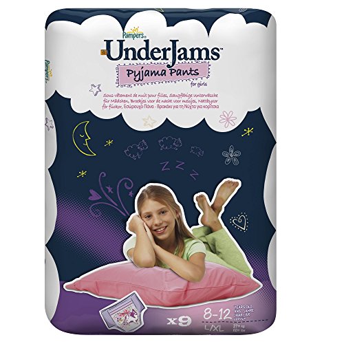 Pampers Underjams Size 9 Girl 9 Pants