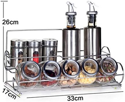 Kitchenware Seasoning Tank Set Glass Seasoning Box Household Seasoning Box , 6