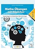 Mathe-Übungen mit Köpfchen (1.-2. Klasse): Buch mit CD-ROM by