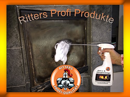 Ritters Kamino Kamin und Ofenglasreiniger Kaminglasreiniger Scheibenreiniger (3) - 2