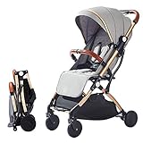 Größe: Geeignet von Geburt an bis zu 15 kg, Länge: 66 cm, Breite: 48 cm, Höhe: 98 cm. Zusammenklappbar: 60 cm * 48 cm * 26 cm. Ideal für Flugzeug, kann in jedem Kofferraum platziert werden.