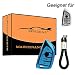 Produktbild SENZEAL Auto-Schlüssel Hülle Shutz TPU Schlüssel Schutzhülle Cover für B M W 1 Series 2 Series 5 Series G30 G38 X1 X3 X5 X6 M5 M6 Blau