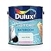 Produktbild Dulux Badezimmer-Wandfarbe Plus, Glanzfarbe, 2,5 l, apfelweiß, weiß, 5092180