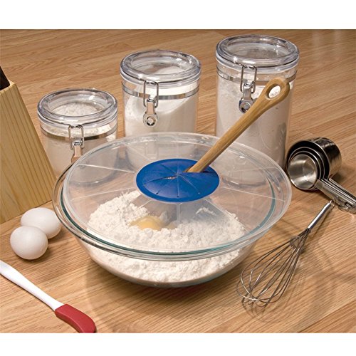 1 Stück 29,8 cm Silikon Splatter-Bildschirm Backen Rührschüssel Guard umfasst Töpfe, Schilde, Splatter-Sprays, verhindert überschwappen - 4