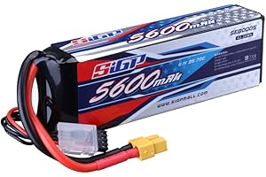 ZYZYZK SIGP 3S 11,1V LiPo Batteria 5600mAh 70C RC Batteria con Connettore XT60 per RC Veicolo Auto Camion Barca a Rotelle Carrozzina Armata Hobby da Corsa