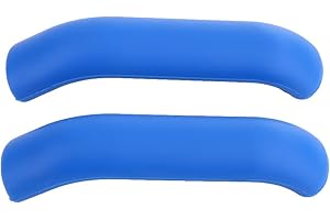 Demiawaking Protezioni Leve Freni Copri Leve Freno Bici Copertura in Silicone Antisciovolo Manicotto Impugnatura Maniglia Leve Freni per Mountain Bike, MTB, DH, BMX (Blu)