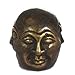 Produktbild vier konfrontiert Buddha 5cm - Messing Feng Shui Ornamente dekorativ orientalisch Geschenk AW