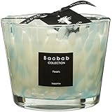 Baobab max10ps Pearls Sapphire Vela, Vela cera, 10 x 7 x 10 cm