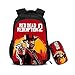 Produktbild 2 Teile/satz Red Dead Redemption Schultasche Mädchen Jungen Multi-Compartment wasserdicht für Laptop Schulrucksack