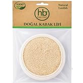 Hb Organik Doğal &Uuml;r&uuml;nler Kabak Lifi Banyo Y&uuml;z Ve V&uuml;cut Kesesi (Peeling)