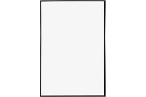 Dutch Frame Factory - Cornice 50x75 cm - Nero Opaco - Cornice per foto in Plastica con vetro plastico Antiriflesso - Cornice portafoto 50x75 cm - Easy