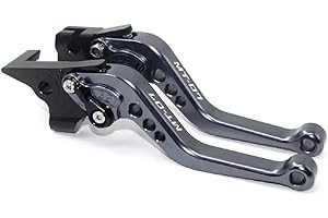 HZlailai MT07 MT 07 MT-07 2014-2024 2015 per Accessori Moto CNC Leve di Frizione Freno Breve Regolabile Titanio