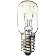 E14 15W Refrigerator Fridge Light Bulb Tungsten Filament Lamp Bulbs Warm White Lighting AC 220-230V, USB