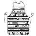 Produktbild Icndpshorts African Tribal Aprons Waterproof Aprons with Adjustable Kitchen Cooking and Bib BBQ Apron
