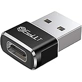 EasyULT Adattatore USB C Femmina a USB Maschio, Connettore Cavo Caricatore Tipo C, Adattatore USB Tipo C per Phone 15 14 13 P