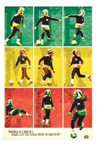 Amazon.de: Empire 263025 Bob Marley Football, Musik Poster ca. 91, 5 x