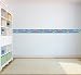Traffic Express Design Children's Self Adhesive Vinyl Wallpaper Border 15cm Wide 5 Metre Long