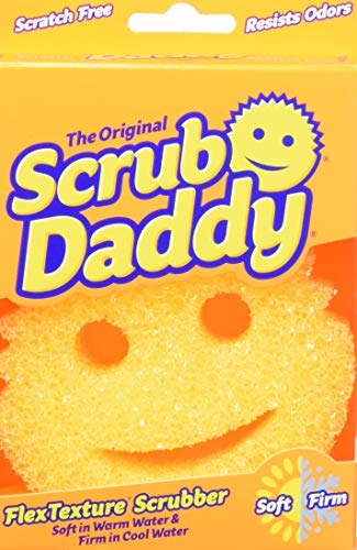 Scrub Daddy Cleaning Sponge & Dish Scrubber Kitchen Scouring Scratch Free. by Scrub Daddy
