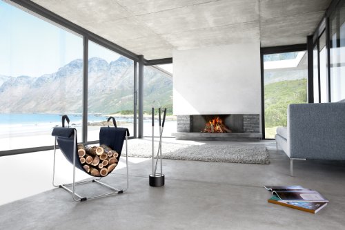 Blomus 65340 Holztrage Madra, schwarz - 3