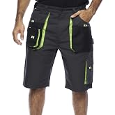 Summer Men's Work Shorts, Multi-Pockets, Work Bermuda, Size S-3XL, Work Shorts, Cargo Shorts, Heavy Duty Workwear