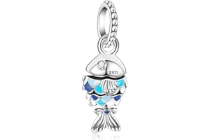 Annmors Charm Abalorios Colgante para Plata Ley 925 Pulsera Collar Mujer