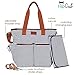 Changing Bag by Hip Cub - Weekender Tote - Designer Canvas W/ Cute Baby Change Pad