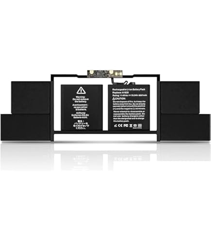 ま*と様 MacBook Pro（Retina,2016） バッテリー良好121 Laptrix A1820 Laptop Battery for MacBook Pro 15 inch A1707