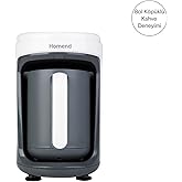 Homend Pottoman 1830h Cloud Cream Turkish Coffee Machine