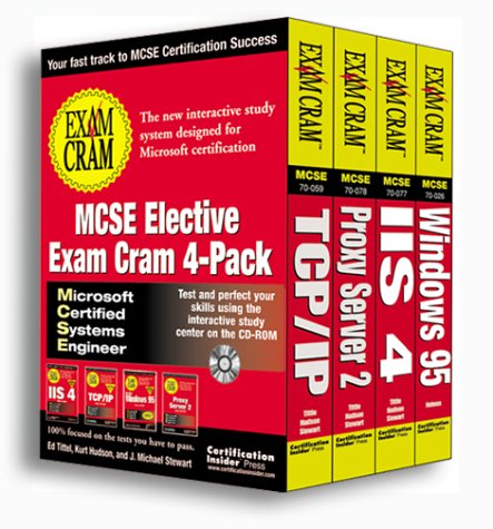 McSe Elective Exam Cram 4-Pack: The Perfect Elective Study Pack Featuring Four of the Most Popular Exams