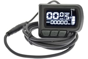 berjalan 24V 36V 48V Bicicletta Elettrica EN06 Display SM/Schermo LCD Impermeabile A 5 Pin con Spina per Componenti per Accessori Ebike