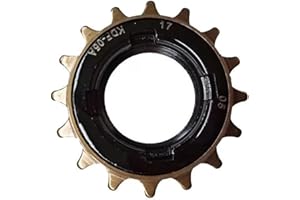 EXTRWORY Single Speed Bicycle Freewheel Alloy, 16T18T Sprocket Replacement, Material (16 tooth flywheel)