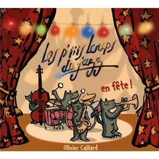couverture de : Les P'tits loups du jazz. en f&ecirc;te