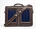 Produktbild SunnyBAG Business Professional Solartasche mit 3 Watt Solarpanel für 15 Zoll Notebook, Businesstasche, Umhängetasche, Aktentasche, Notebook-Tasche, Laptop-Tasche aus Leder, braun