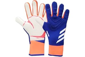 HISTARSTORE5 Guantes de portero de fútbol, guantes de entrenamiento de portero, agarre fuerte, antideslizantes y transpirables para adultos y niños
