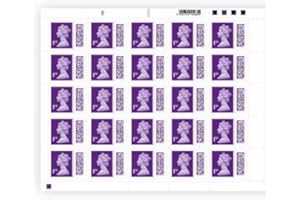 25 x 1st Class Barcoded Stamps Royal Mail