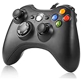 JAMSWALL USB Controller für Xbox 360, Kabelgebundene USB Gamepad Controller für Microsoft Xbox 360 PC Windows7 XP