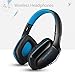 Kotion Each B3506 Bluetooth V4.1 Foldable Headphone Bluetooth + Wired Connection for PC, PS4 (Wired only), Mobile, Tablets Android, iOS (Black/Blue) RS.1999.00