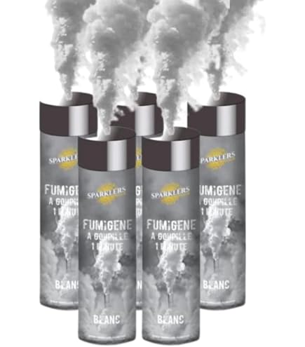 Fumigène Couleur 60s Fumigènes Sparklers Club - Lot 3 Pots 1 Minute Couleur Fumee Couleur Evenement Fumigène Couleur 60s Fumigènes Sparklers Club - Lot 3 Pots 1 Minute Couleur Fumee Couleur Evenement