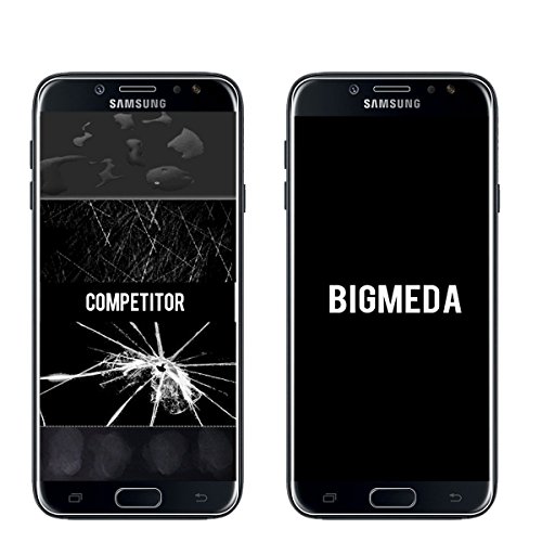 Protector de Pantalla Samsung Galaxy J5 2017 Bigmeda Cristal Templado Vidrio Templado J5 Cristal Screen Protector 3D Full Coverag Premium Film Para Samsung Galaxy J5 2017 Tempered Glass