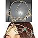 Fashion Gothic Women Ladies Crown Head Chain Headpiece Headdress Headwrap Hair Chain Jewelry