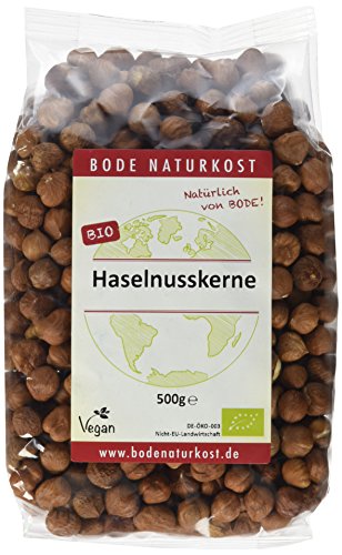 Preisvergleich Produktbild Bode Haselnusskerne Bio Nüsse, 500 g