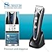 GHB SURKER Hair Clipper Rechargeable Hair Trimmer Cordless Beard Shaver with LED Display