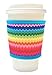 Produktbild Joe Jacket Neoprene Drink Insulator Sleeve, Cup Grip, Rainbow Chevron by Joe Jacket