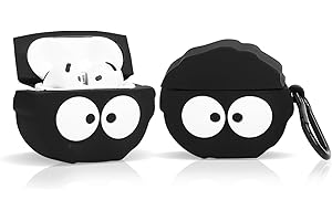 Custodia carina per AirPods di 4ª generazione, per auricolari wireless AirPods 4, custodia di ricarica in silicone cartoon XMBYGY antiurto protettiva cover per cuffie con moschettone per uomo donna