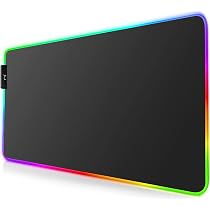 Styx Tappetino Mouse XL Gaming Neonflux - 800x300 Mm - Base Antiscivolo - Superficie Liscia - Lavabile
