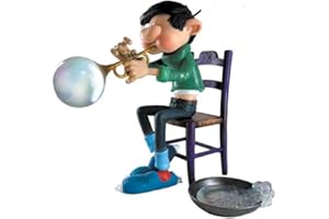 PLASTOY COLLECTOYS - Figurine Gaston : Gaston Invention : LA Trompette Bulle DE Savon